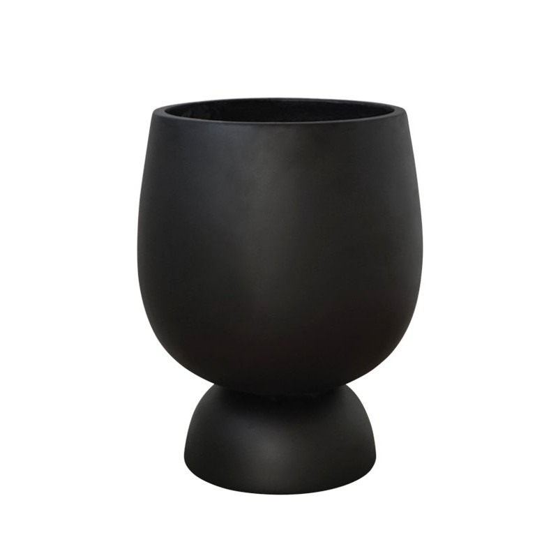 FIBERCLAY ΚΑΣΠΩ ΜΠΩΛ ΜΕ ΒΑΣΗ ΜΑΥΡΟ ΜΑΤ - Φ35x45cm 1/ΚΙΒ