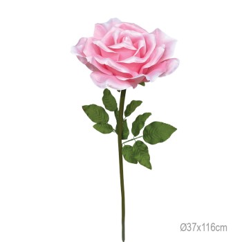 ΚΛΑΔΙ ΤΡΙΑΝΤΑΦΥΛΛΟ  ΕΝΤΟΝΟ ΡΟΖ ΓΙΓΑΣ - Φ37x116cm 12/ΚΙΒ