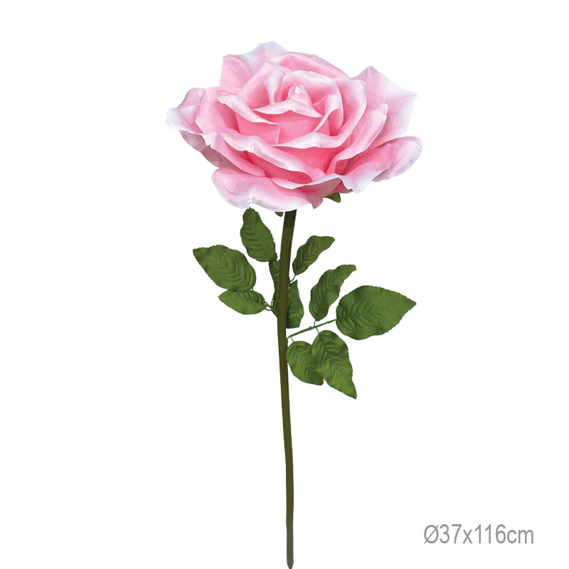 ΚΛΑΔΙ ΤΡΙΑΝΤΑΦΥΛΛΟ  ΕΝΤΟΝΟ ΡΟΖ ΓΙΓΑΣ - Φ37x116cm 12/ΚΙΒ