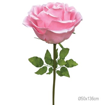 ΚΛΑΔΙ ΤΡΙΑΝΤΑΦΥΛΛΟ ΕΝΤΟΝΟ ΡΟΖ ΓΙΓΑΣ - Φ50x136cm 6/ΚΙΒ