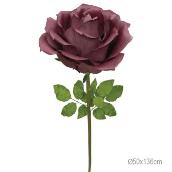 ΚΛΑΔΙ ΤΡΙΑΝΤΑΦΥΛΛΟ ΒΟΥΡΓΟΥΝΔΙ ΓΙΓΑΣ - Φ50x136cm 6/ΚΙΒ