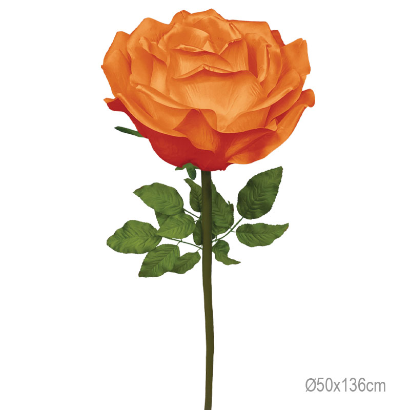ΚΛΑΔΙ ΤΡΙΑΝΤΑΦΥΛΛΟ ANOIXTO ΠΟΡΤΟΚΑΛΙ ΓΙΓΑΣ - Φ50x136cm 6/ΚΙΒ