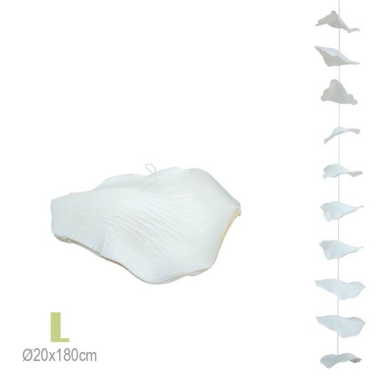 ΓΙΡΛΑΝΤΑ ΡΟΔΟΠΕΤΑΛΑ ΕΚΡΟΥ ΓΙΓΑΣ L - Φ20x180cm 180/ΚΙΒ ΓΙΡΛΑΝΤΑ ΡΟΔΟΠΕΤΑΛΑ ΕΚΡΟΥ ΓΙΓΑΣ L - Φ20x180cm 180/ΚΙΒ
