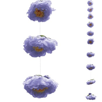 ΓΙΡΛΑΝΤΑ ΠΑΙΩΝΙΑ ΛΙΛΑ ΓΙΓΑΣ 10 ΑΝΘΗ - 11x180cm 6/ΚΙΒ