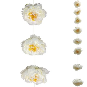 ΓΙΡΛΑΝΤΑ ΠΑΙΩΝΙΑ ΕΚΡΟΥ ΓΙΓΑΣ 8 ΑΝΘΗ - 22x180cm 24/ΚΙΒ