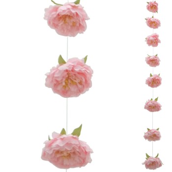 ΓΙΡΛΑΝΤΑ ΠΑΙΩΝΙΑ ΡΟΖ ΓΙΓΑΣ 8 ΑΝΘΗ - 22x180cm 24/ΚΙΒ