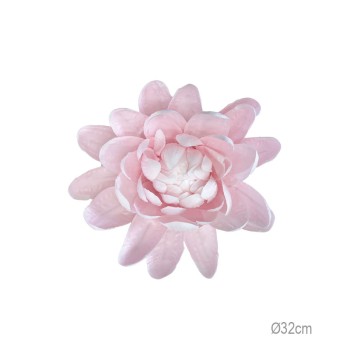 ΚΡΕΜΑΣΤΟ ΑΝΘΟΣ ΝΟΥΦΑΡΟ ΡΟΖ ΓΙΓΑΣ - Φ32x18cm 12/ΚΙΒ