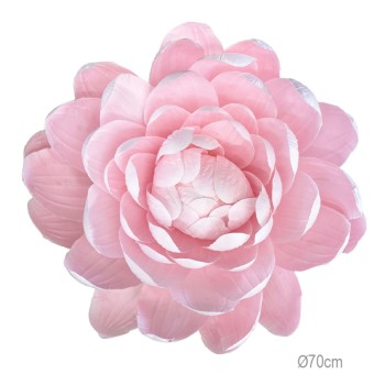 ΚΡΕΜΑΣΤΟ ΑΝΘΟΣ ΝΟΥΦΑΡΟ ΡΟΖ ΓΙΓΑΣ - Φ70x28cm 6/ΚΙΒ