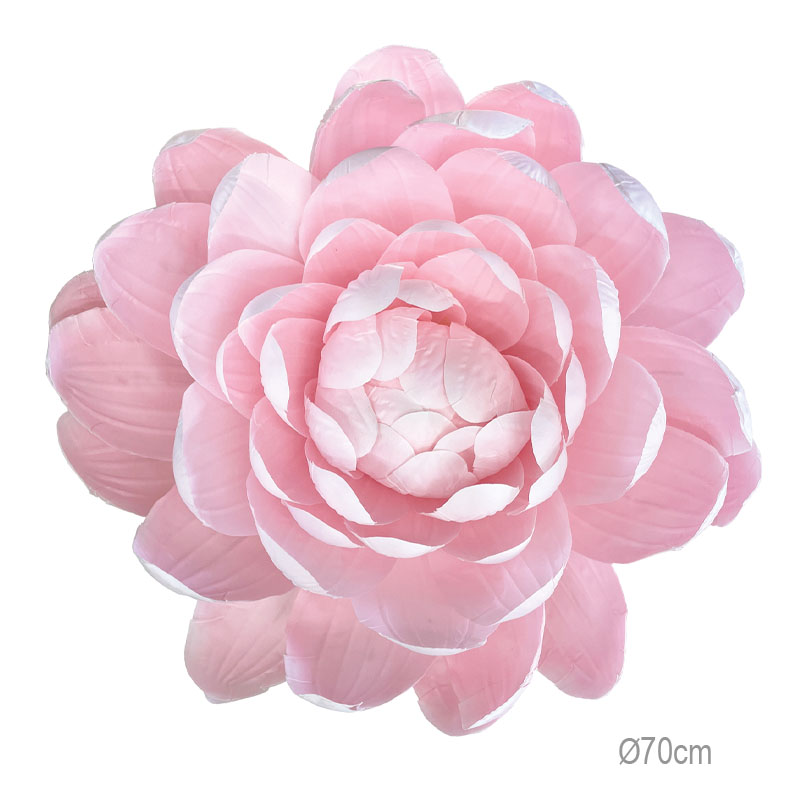 ΚΡΕΜΑΣΤΟ ΑΝΘΟΣ ΝΟΥΦΑΡΟ ΡΟΖ ΓΙΓΑΣ - Φ70x28cm 6/ΚΙΒ