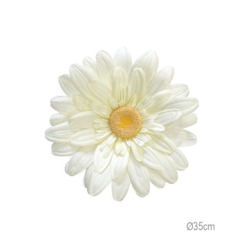 ΚΡΕΜΑΣΤΟ ΑΝΘΟΣ ΜΑΡΓΑΡΙΤΑ ΚΙΤΡΙΝΟ ΓΙΓΑΣ - Φ35x10cm 24/ΚΙΒ