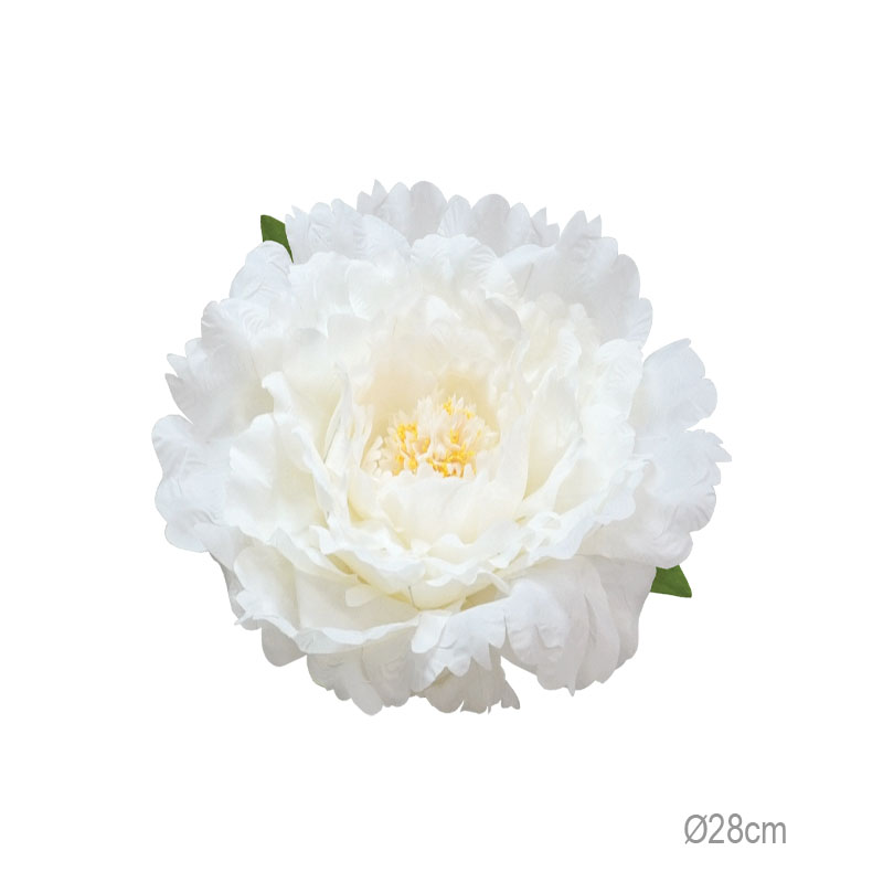 ΚΡΕΜΑΣΤΟ ΑΝΘΟΣ ΠΑΙΩΝΙΑ ΛΕΥΚΟ ΓΙΓΑΣ - Φ28cm 12/ΚΙΒ