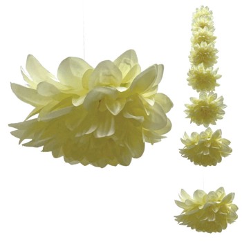 ΓΙΡΛΑΝΤΑ ΝΤΑΛΙΑ ΚΙΤΡΙΝΟ ΓΙΓΑΣ 8 ΑΝΘΗ - Φ22x180cm 24/ΚΙΒ