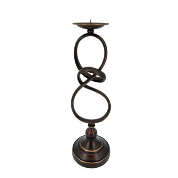 ΜΕΤΑΛΛΙΚΟ ΚΗΡΟΠΗΓΙΟ ΚΑΦΕ ΑΚΑΝΟΝΙΣΤΟ - Φ12.5x45cm 6/ΚΙΒ