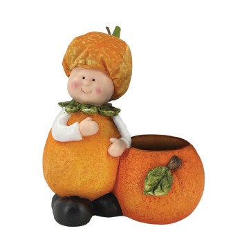 ΚΑΣΠΩ ΦΡΟΥΤΟ ΠΟΡTΟΚΑΛΙ ME ΑΝΘΡΩΠΑΚΙ ΜΕΣΑΙΟ - 20x13x23.5cm 2/8ΚΙΒ