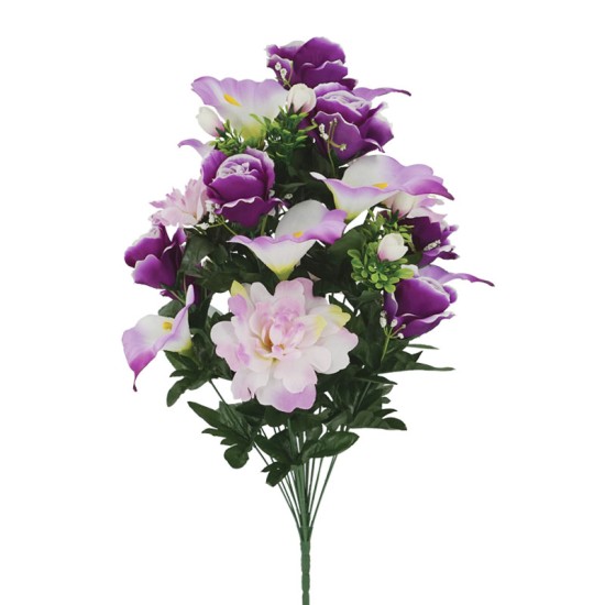 ΜΠΟΥΚΕΤΟ ΜΩΒ ΜΙΞ ΤΡΙΑΝΤΑΦΥΛΛΟ-ΚΑΛΛΑΣ X24 - Y58cm 12/48ΚΙΒ ΜΠΟΥΚΕΤΟ ΜΩΒ ΜΙΞ ΤΡΙΑΝΤΑΦΥΛΛΟ-ΚΑΛΛΑΣ X24 - Y58cm 12/48ΚΙΒ