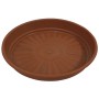 ΠΙΑΤΟ ΓΛΑΣΤΡΑΣ Φ43cm ΚΑΦΕ ΠΛΑΣΤΙΚΟ PODSTAWKI TERAKOTA
