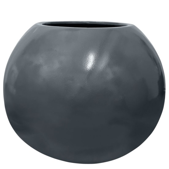 ΚΑΣΠΩ FIBERGLASS ΣΦΑΙΡΑ ΓΥΑΛΙΣΤΕΡΟ ΑΝΘΡΑΚΙ - Φ90x74cm ΚΑΣΠΩ FIBERGLASS ΣΦΑΙΡΑ ΓΥΑΛΙΣΤΕΡΟ ΑΝΘΡΑΚΙ - Φ90x74cm