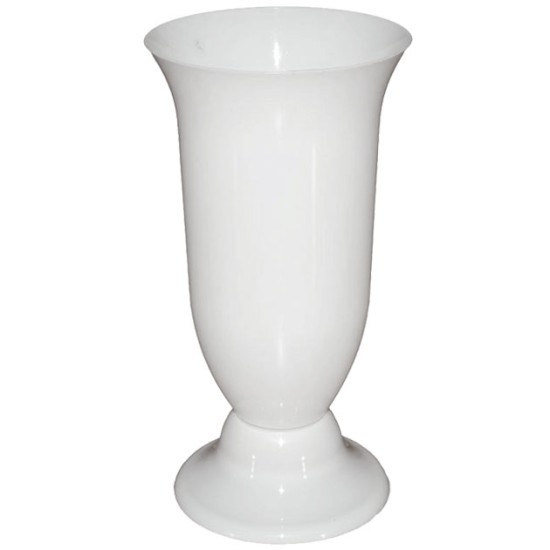ΑΝΘΟΔΟΧΕΙΟ ΛΕΥΚΟ ΠΛΑΣΤΙΚΟ FLAKON STARΥ - Φ15x37cm ΑΝΘΟΔΟΧΕΙΟ ΛΕΥΚΟ ΠΛΑΣΤΙΚΟ FLAKON STARΥ - Φ15x37cm