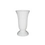 ΑΝΘΟΔΟΧΕΙΟ ΛΕΥΚΟ ΠΛΑΣΤΙΚΟ FLAKON LILIA - Φ16x29.5cm