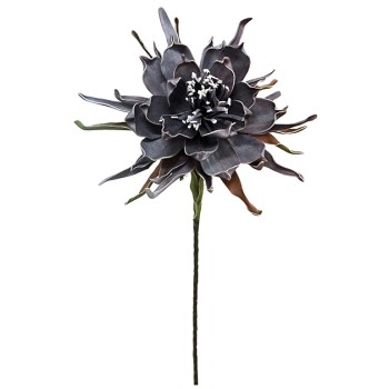 FOAM  ΜΑΝΩΛΙΑ ΣΚ. ΜΩΒ ΜΕΤΑΛΛΙΚΟ ΧΡΩΜΑ Υ89cm. 12/120KIB