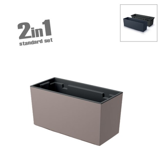 ΖΑΡΝΤΙΝΙΕΡΑ (2 ΣΕ 1) ΜΟΚΚΑ URBI CASE 39.5x18.5x19.5cm 5/15ΚΙΒ ΖΑΡΝΤΙΝΙΕΡΑ (2 ΣΕ 1) ΜΟΚΚΑ URBI CASE 39.5x18.5x19.5cm 5/15ΚΙΒ