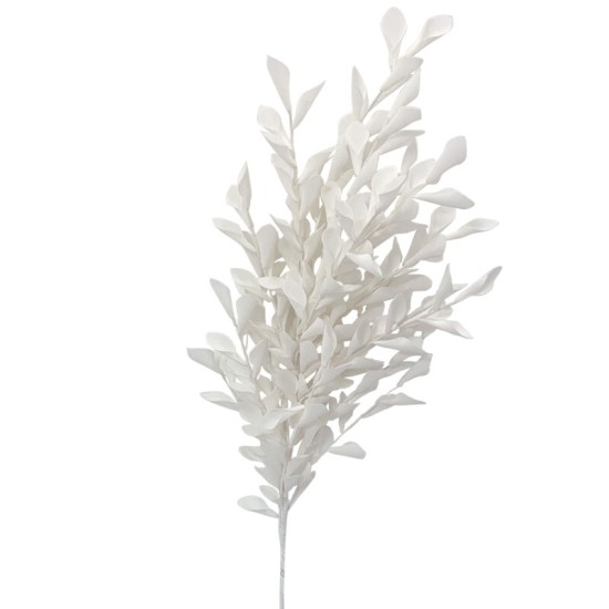 ΚΛΑΔΙ FOAM ΦΥΛΛΑ ΧΩΝΑΚΙΑ ΛΕΥΚΟ - 30x110cm 6/36ΚΙΒ ΚΛΑΔΙ FOAM ΦΥΛΛΑ ΧΩΝΑΚΙΑ ΛΕΥΚΟ - 30x110cm 6/36ΚΙΒ