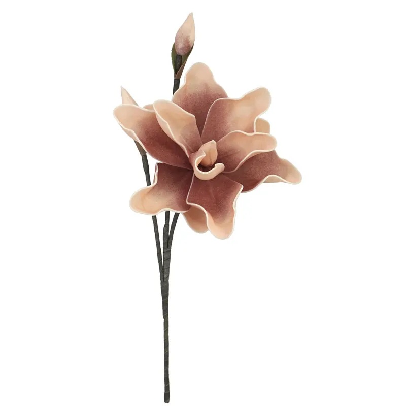 ΚΛΑΔΙ FOAM ΜΑΝΩΛΙΑ ΣΑΠΙΟ ΜΗΛΟ ΜΙΚΡΗ ΑΝΘΟΣ & 2 ΜΠΟΥΜΠΟΥΚΙΑ - Υ50cm  12/72KIB