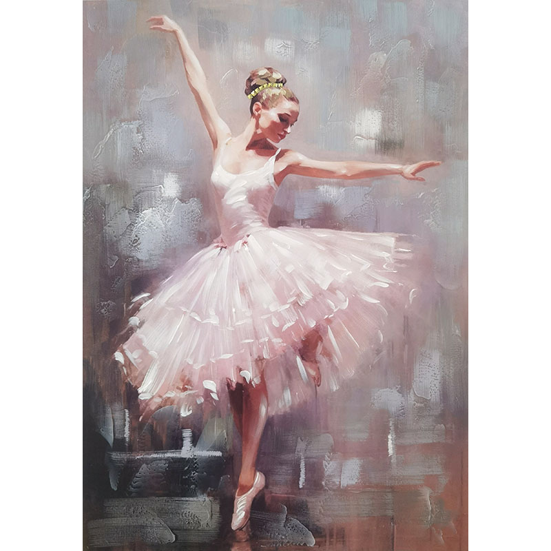 ΠΙΝΑΚΑΣ ΚΑΜΒΑΣ ΜΠΑΛΑΡΙΝΑ ΛΕΥΚΟ ΦΟΡΕΜΑ - 70x100cm 6/ΚΙΒ