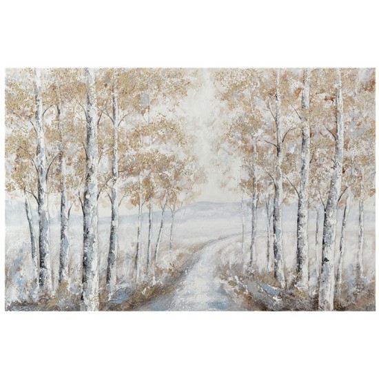 ΠΙΝΑΚΑΣ ΚΑΜΒΑΣ ΜΟΝΟΠΑΤΙ ΣΤΟ ΔΑΣΟΣ - 150x100cm 3/KIB