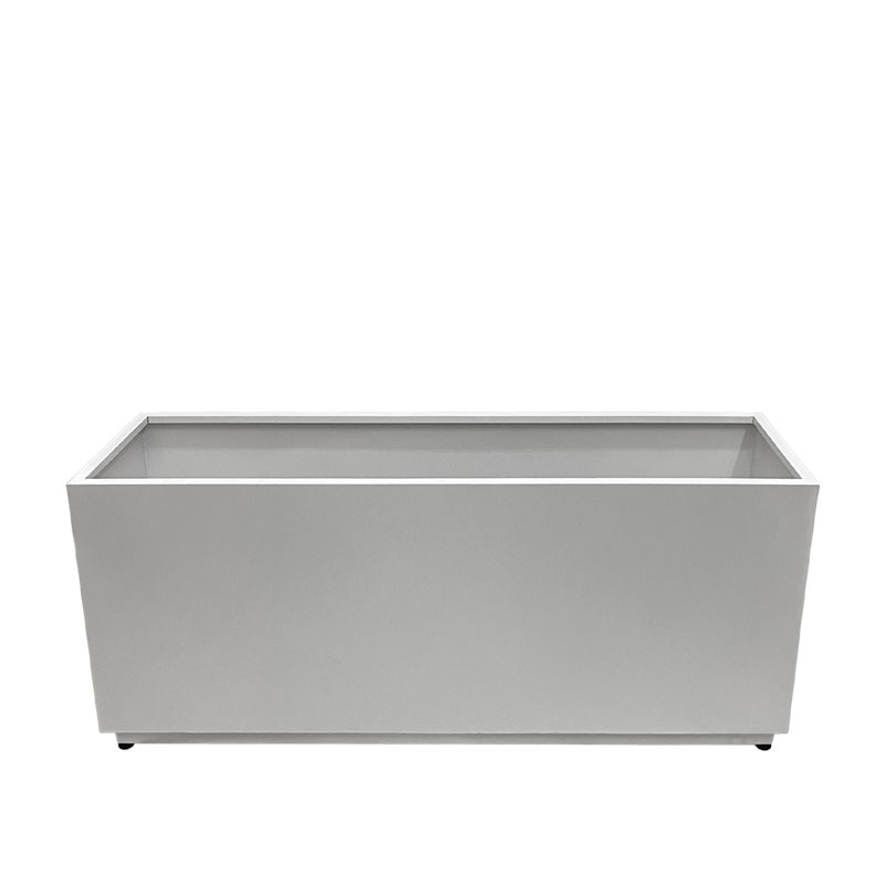 ΖΑΡΝΤΙΝΙΕΡΑ ΜΕΤΑΛΛΙΚΗ ΜΕΣΑΙΑ ΛΕΥΚΟ ΠΑΓΟΥ ΟΡΘΟΓΩΝΙΟ - 100x30x45cm