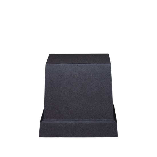 ΒΑΣΗ FIBERCLAY SMALL ΓΙΑ ΚΑΣΠΩ ΜΑΥΡΟ ΓΡΑΝΙΤΗ ΤΕΤΡΑΓΩΝΟ - 31x31x29cm