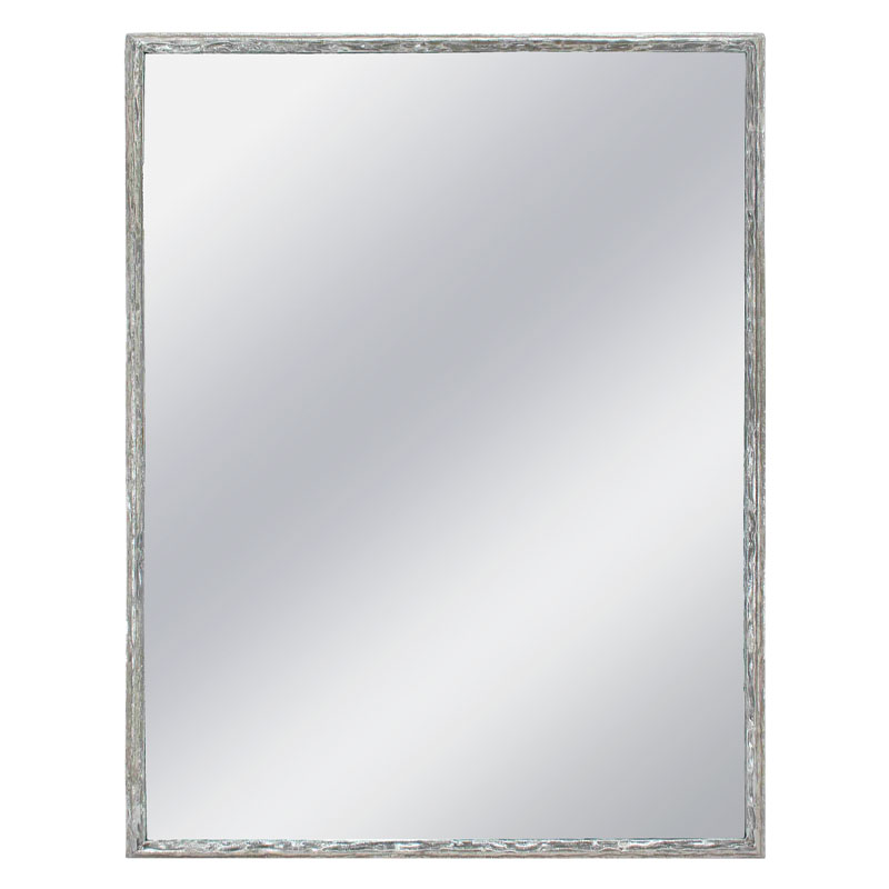 ΜΕΤΑΛΛΙΚΟΣ ΚΑΘΡΕΦΤΗΣ ΤΟΙΧΟΥ ΟΡΘΟΓΩΝΙΟΣ ΑΣΗΜΙ ΠΑΛΑΙΩΜΕΝΟ - 70x90x2.5cm 1/ΚΙΒ