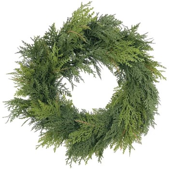 ΧΡΙΣΤΟΥΓΕΝΝΙΑΤΙΚΟ ΣΤΕΦΑΝΙ ΕΛΑΤΟ - Φ61x15cm 1/6ΚΙΒ