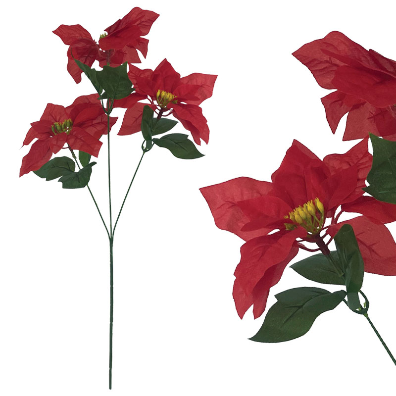 ΧΡΙΣΤΟΥΓΕΝΝΙΑΤΙΚΟ ΚΛΑΔΙ ΑΛΕΞΑΝΔΡΙΝΟ ΚΟΚΚΙΝΟ Χ3 - 27x25x64cm 24/ΚΙΒ