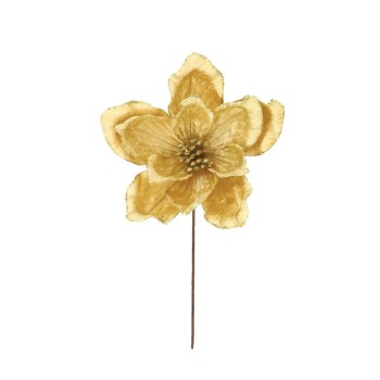 ΧΡΙΣΤΟΥΓΕΝNΙΑΤΙΚΟ ΠΙΚ ΛΟΥΛΟΥΔΙ ΧΡΥΣΟ ME ΓΚΛΙΤΕΡ - Φ20cm Υ30cm 360/ΚΙΒ