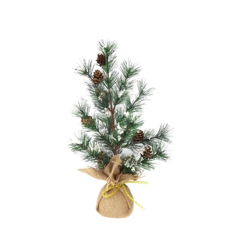 ΧΡΙΣΤΟΥΓΓΕΝΙΑΤΙΚΟ ΔΕΝΤΡΑΚΙ ΣΕ ΠΟΥΓΚΙ ΠΕΥΚΟ ΜΕ ΚΟΥΚΟΥΝΑΡΙΑ - Υ38cm 360/ΚΙΒ