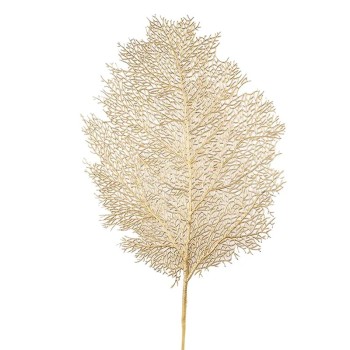 ΧΡΙΣΤΟΥΓΕΝΝΙΑΤΙΚΟ ΚΛΑΔΙ ΚΟΡΑΛΙ ΧΡΥΣΟ ΜΕ ΓΚΛΙΤΕΡ - Υ96cm 360/ΚΙΒ