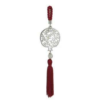 ΓΟΥΡΙ ΚΡΕΜΑΣΤΟ ΚΟΡΔΟΝΙ ΚΟΚΚΙΝΟ - ΡΟΔΙ/ΔΕΝΤΡΟ ΝΕΟ ΑΣΗΜΙ - Y24cm