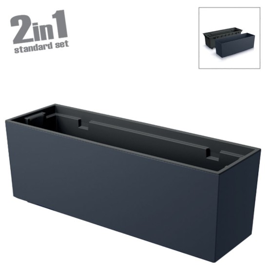 ΖΑΡΝΤΙΝΙΕΡΑ (2 ΣΕ 1) ΠΛΑΣΤΙΚΗ ΑΝΘΡΑΚΙ URBI CASE - 77x23.5x24.6cm 3/51KIB ΖΑΡΝΤΙΝΙΕΡΑ (2 ΣΕ 1) ΠΛΑΣΤΙΚΗ ΑΝΘΡΑΚΙ URBI CASE - 77x23.5x24.6cm 3/51KIB