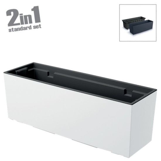 ΖΑΡΝΤΙΝΙΕΡΑ (2 ΣΕ 1) ΠΛΑΣΤΙΚΗ ΛΕΥΚΟ URBI CASE - 77x23.5x24.6cm 3/51KIB ΖΑΡΝΤΙΝΙΕΡΑ (2 ΣΕ 1) ΠΛΑΣΤΙΚΗ ΛΕΥΚΟ URBI CASE - 77x23.5x24.6cm 3/51KIB
