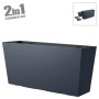ΖΑΡΝΤΙΝΙΕΡΑ (2 ΣΕ 1) ΠΛΑΣΤΙΚΗ ΑΝΘΡΑΚΙ URBI CASE M - 77x23.5x40.6cm 3/33KIB