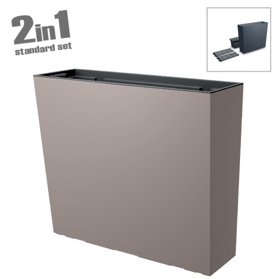 ΖΑΡΝΤΙΝΙΕΡΑ (2 ΣΕ 1) ΠΛΑΣΤΙΚΗ ΜΟΚΚΑ URBI CASE T - 77x23.5x68.6cm 2/20ΚΙΒ ΖΑΡΝΤΙΝΙΕΡΑ (2 ΣΕ 1) ΠΛΑΣΤΙΚΗ ΜΟΚΚΑ URBI CASE T - 77x23.5x68.6cm 2/20ΚΙΒ