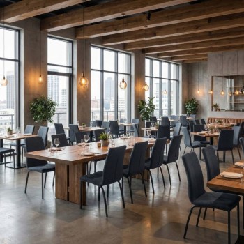 Καρέκλα τραπεζαρίας Fina Megapap ανθρακί ύφασμα - μεταλλικό μαύρο πόδι 43x58x95εκ.