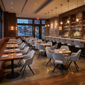 Πολυθρόνα τραπεζαρίας Gabriel Megapap ανοιχτό μπεζ ύφασμα - μεταλλικό μαύρο πόδι 58x60x85εκ.