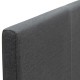 Κρεβάτι Flat Megapap υφασμάτινο χρώμα ανθρακί 150x200εκ. Κρεβάτι Flat Megapap υφασμάτινο χρώμα ανθρακί 150x200εκ.