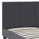 Κρεβάτι Flat Megapap από τεχνόδερμα χρώμα μαύρο ματ 160x200εκ. Κρεβάτι Flat Megapap από τεχνόδερμα χρώμα μαύρο ματ 160x200εκ.
