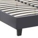 Κρεβάτι Flat Megapap από τεχνόδερμα χρώμα μαύρο ματ 160x200εκ. Κρεβάτι Flat Megapap από τεχνόδερμα χρώμα μαύρο ματ 160x200εκ.