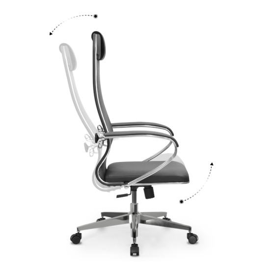 Καρέκλα γραφείου Sit-1031672 Megapap εργονομική με διπλό ύφασμα Mesh και τεχνόδερμα χρώμα μαύρο 66x70x118/131εκ. Καρέκλα γραφείου Sit-1031672 Megapap εργονομική με διπλό ύφασμα Mesh και τεχνόδερμα χρώμα μαύρο 66x70x118/131εκ.