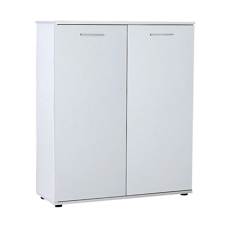 Ντουλάπι - παπουτσοθήκη 24 ζευγών Ultra Megapap δίφυλλο χρώμα λευκό 91x35x108εκ.