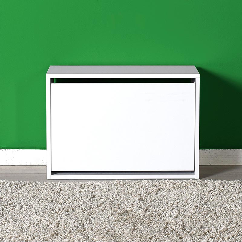 Παπουτσοθήκη Step Megapap 6 ζευγών χρώμα λευκό 60x30x42εκ.